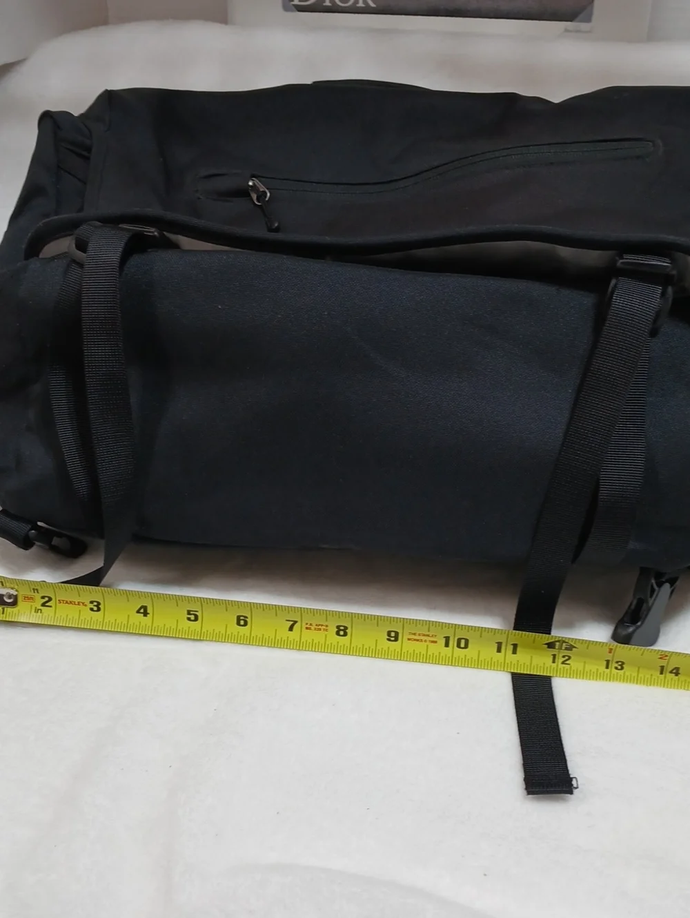 The Patagonia Half Mass Messenger Bag with Gray Reflective Trim Unisex